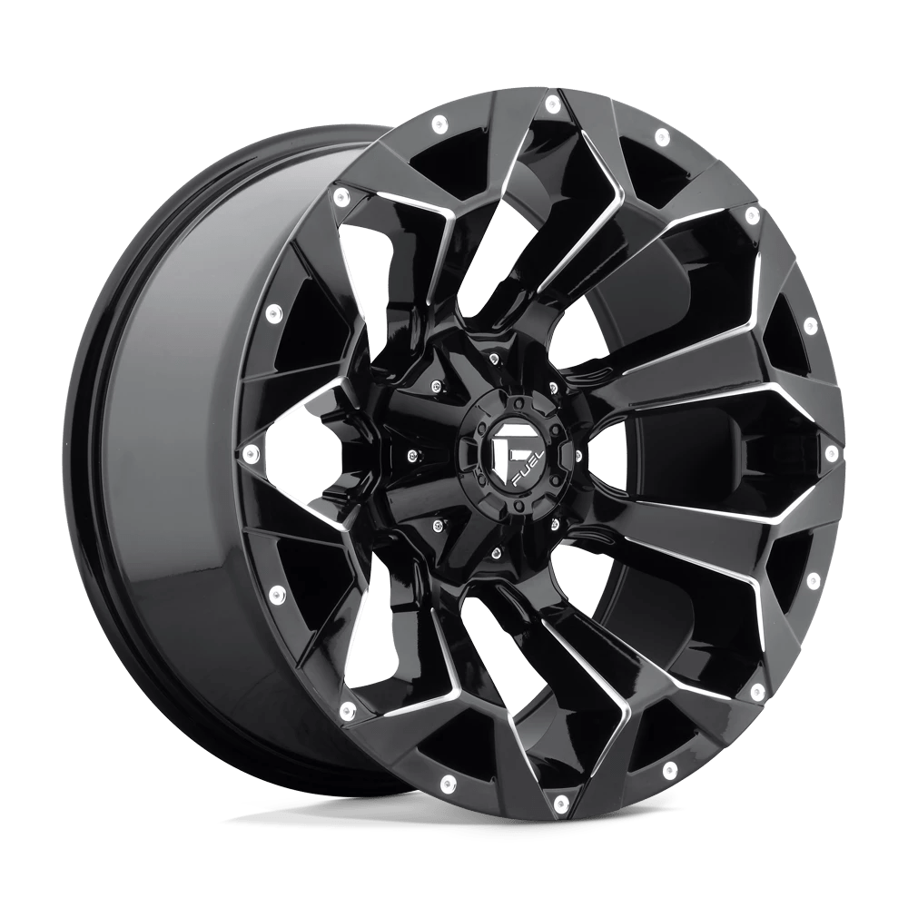 Product of Fuel Off Road 20x9 Black With Natural Accents Wheel - 6x5.31 Bolt Pattern
