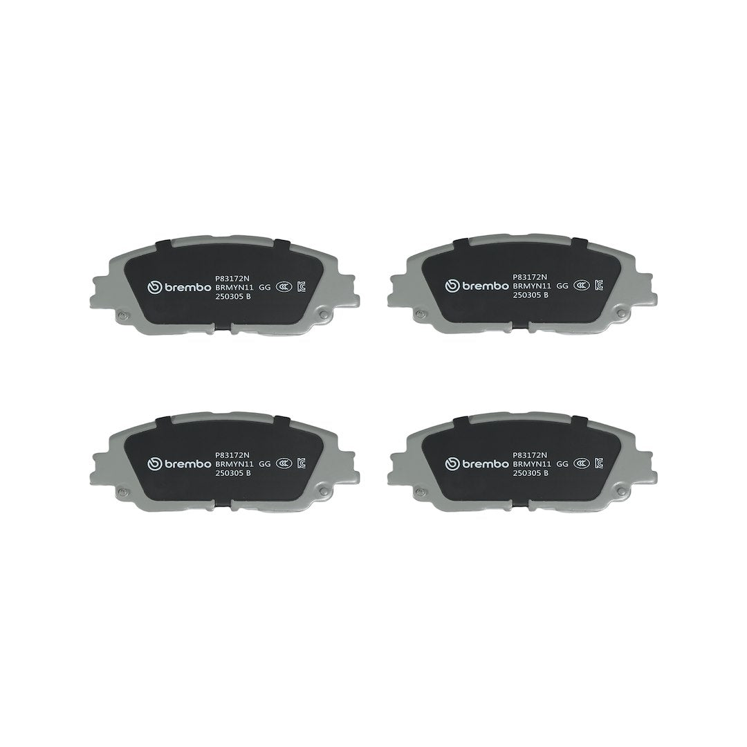Brembo P83172n Brake Pad||p83172n_Bac.Jpg||87||brmp83172n||1754194