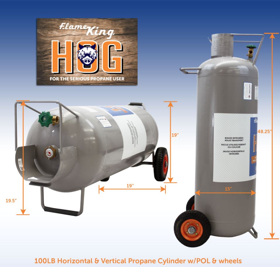 Flame King Ysn100hoga Propane Tank||||90||y6eysn100hog||1926543