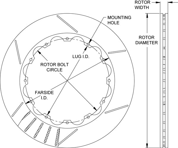 Wilwood Brakes 160-12884 Brake Rotor||160-12884_1.Jpg||86||w6416012884||1151715