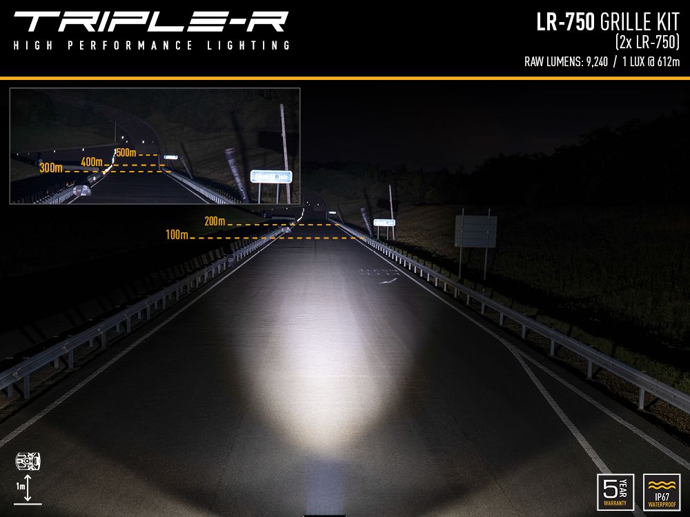 Product of Triple-R Light Gm-Usdef750-01k Light Bar Mounting Kit