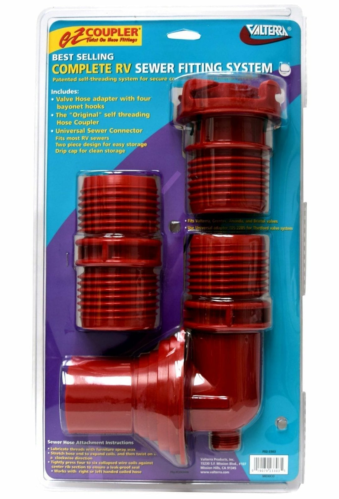 Product of Valterra F02-3303 Sewer Hose Connector