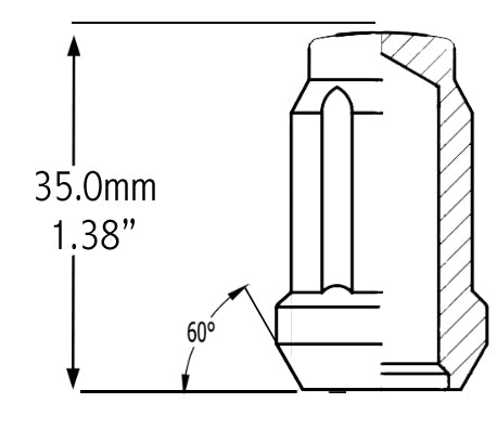 Coyote Wheel Accessories 341144blk Lug Nut||3411xx_Dwg_10.Jpg||86||rev341144blk||1093599