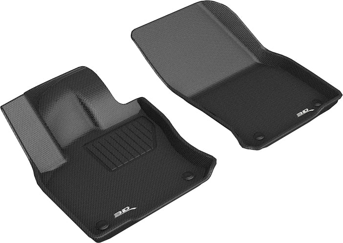 Product of 3D Mats KAGU L1VW09701509 Black Thermoplastic Rubber Of Carbon Fiber Texture Floor Liner