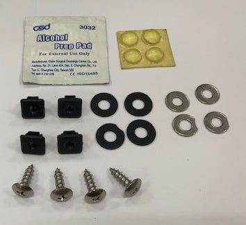 Product of Trailfx Rh8063h Bug Shield Mounting Hardware