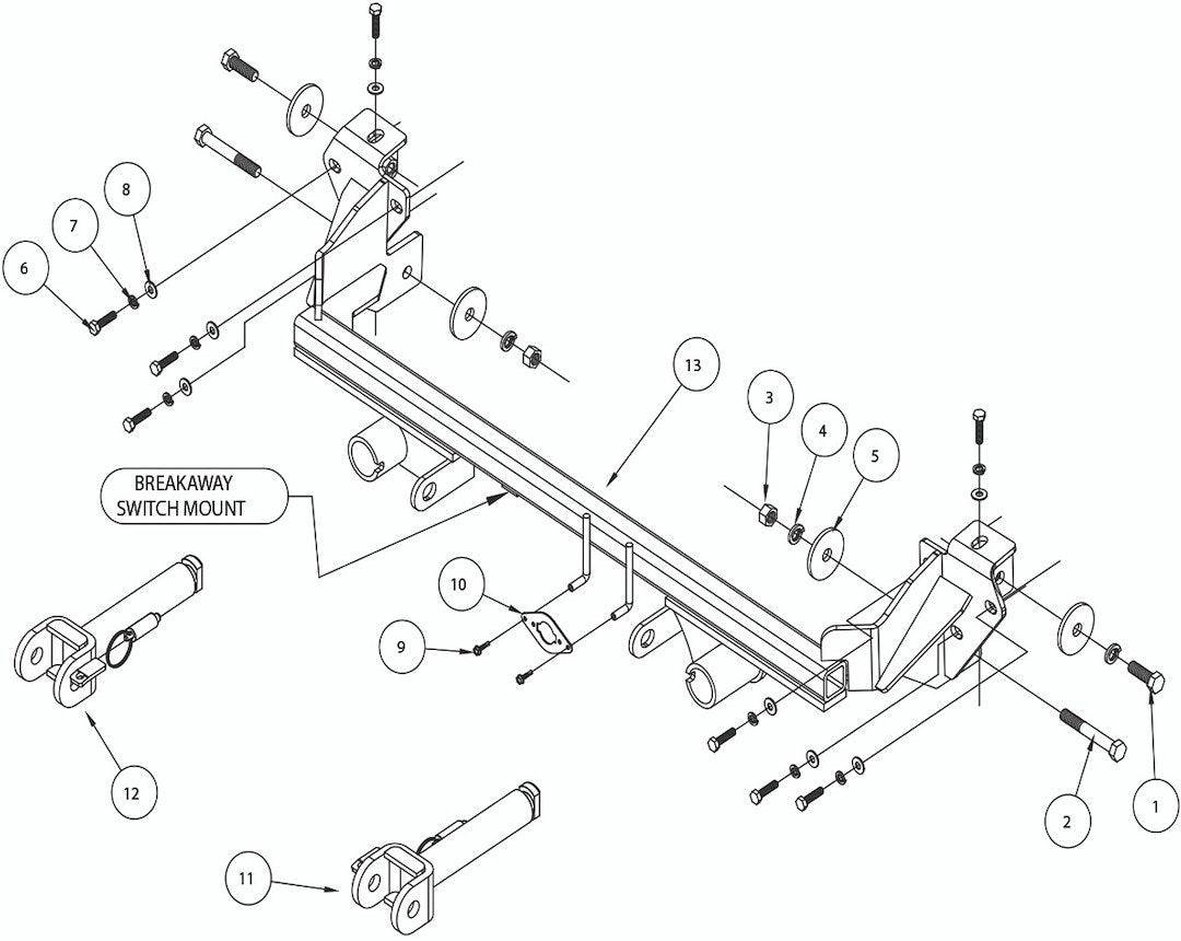 Roadmaster 521559-5 Vehicle Baseplate||521559-5_1.Jpg||86||r6l5215595||1294572