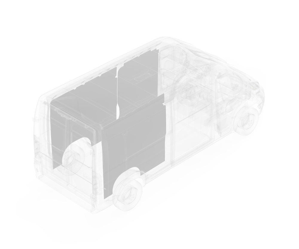 Product of Legend Fleet 654-114-2613 Van Wall Liner