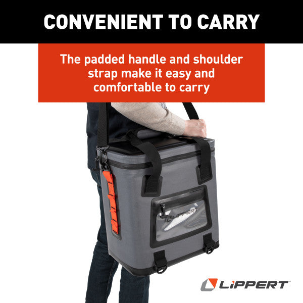 Product of Lippert Components Adventure Pro Beverage Cooler 18 Quart 2021099915