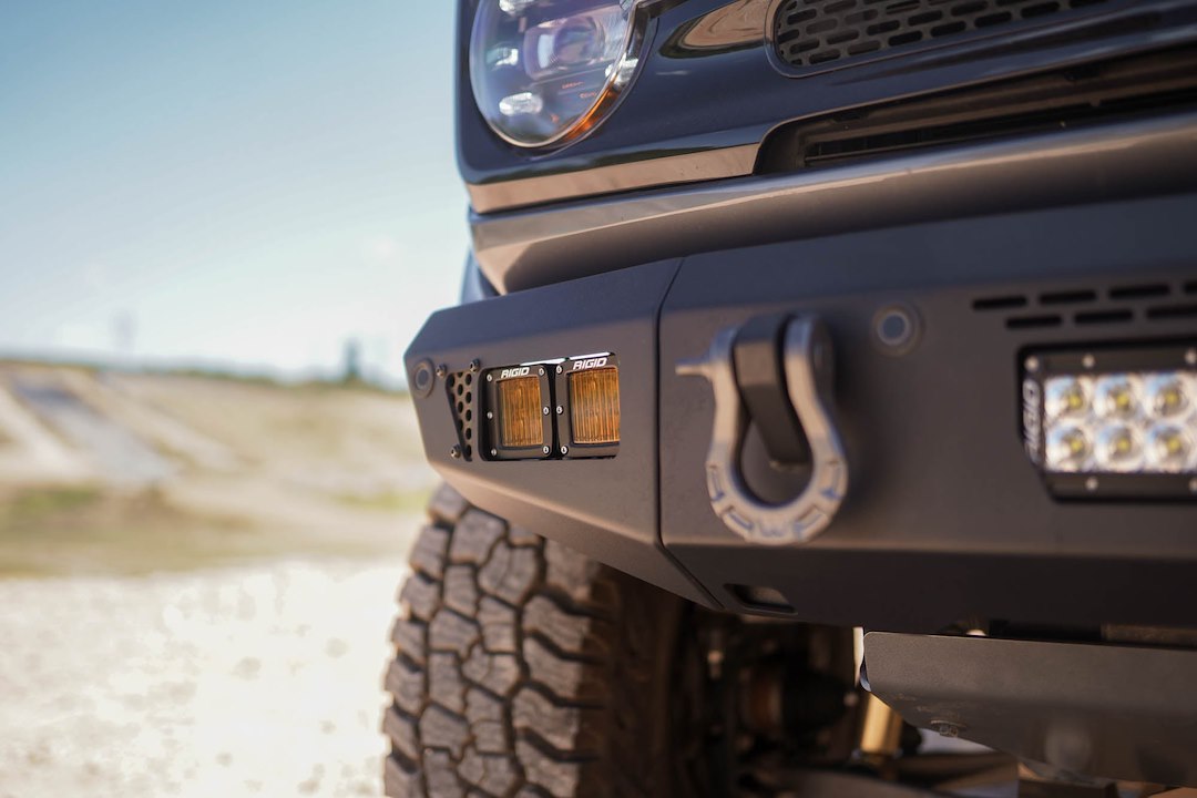 Product of DV8 Offroad FBBR-06 OE Plus Steel Powder Coated Bumper