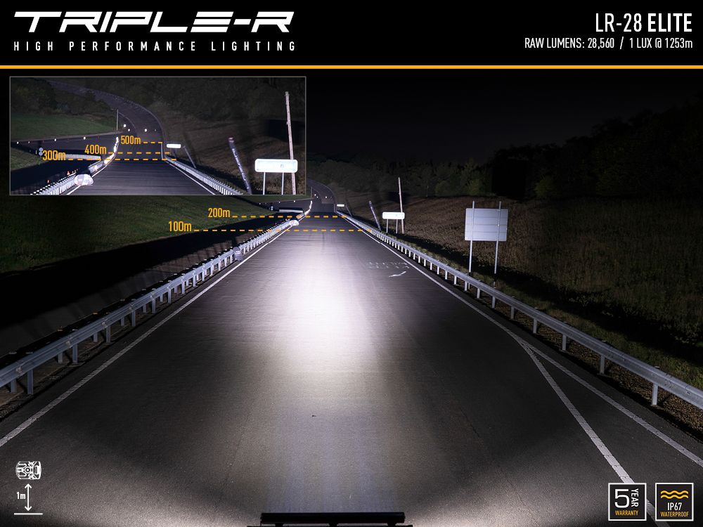 Triple-R Light Lr28-El-B Light Bar||lr28-El-B_5.Jpg||90||trplr28elb||850033