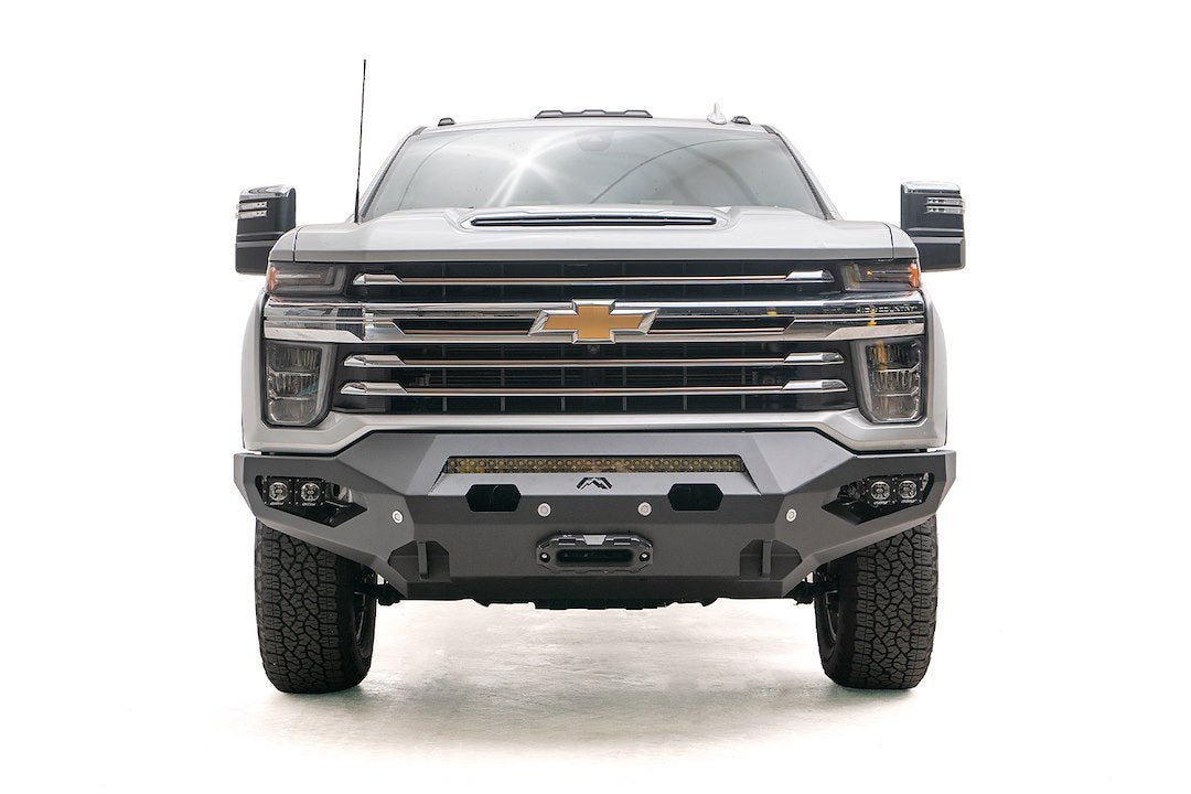 Product of Fab Fours CH20-X4951-1 Matrix Series Steel Powder Coated Bumper