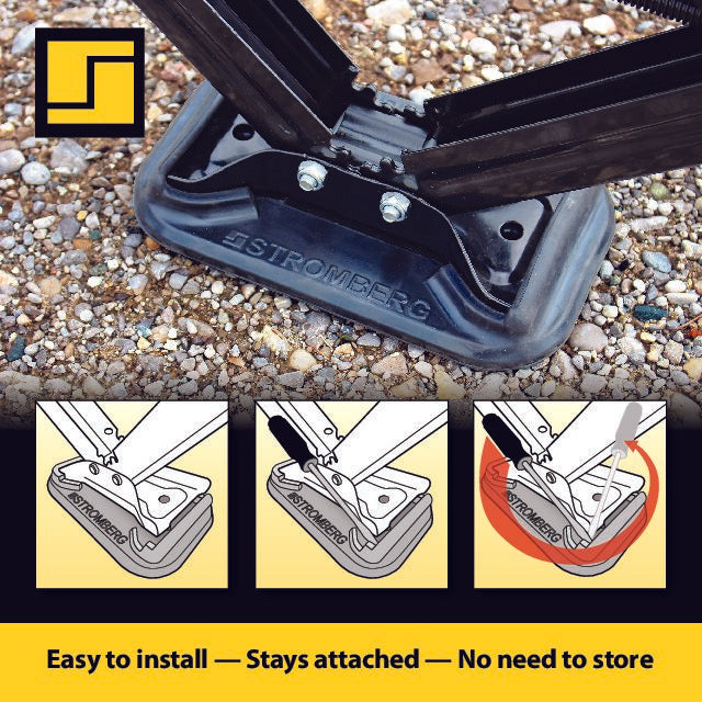 Product of Stromberg Carlson Jbp-Sjsc.2 Trailer Tongue Jack Foot Plate