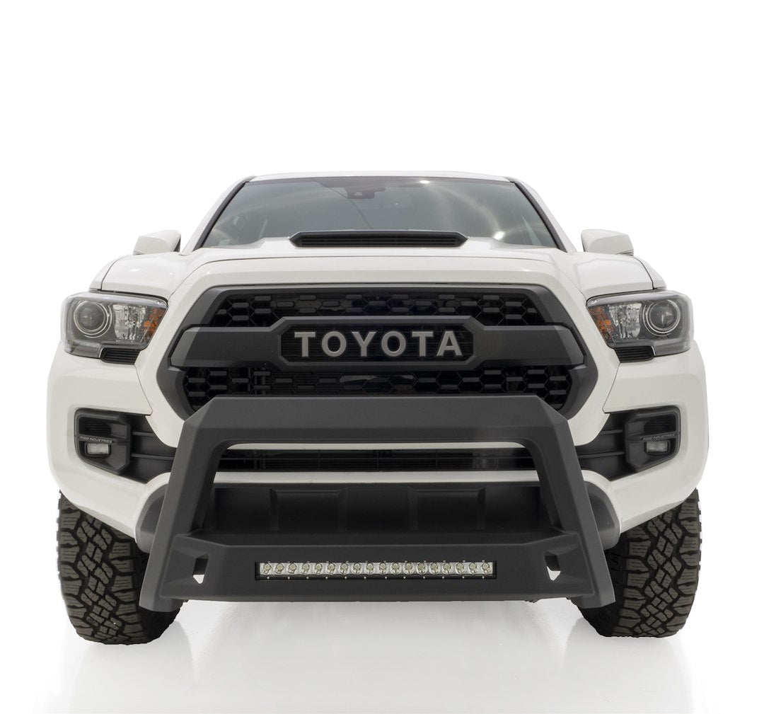 Product of Lund International 86521210 Bull Bar Black Matte Textured Powder Coated 3-1/2 Inch No with skid plate