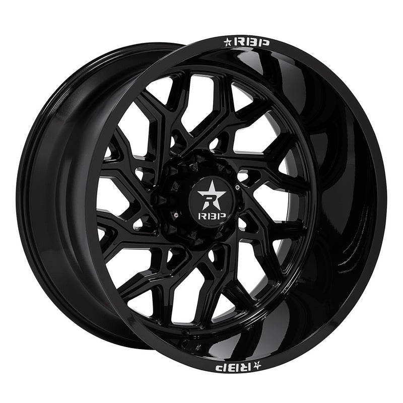 Product of RBP (Rolling Big Power) 20x10 Black Wheel - 8x6.50 Bolt Pattern