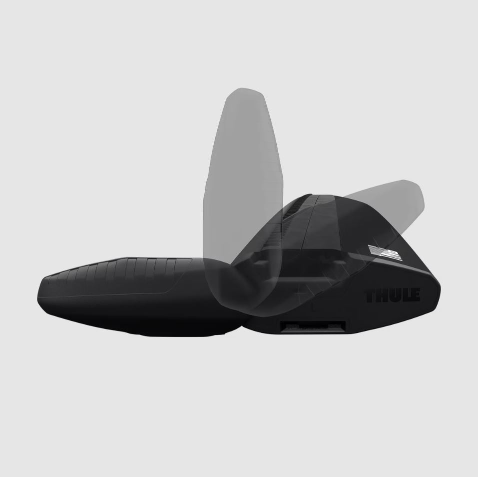 Product of Thule 711320 50 Inch Black Roof Rack Cross Bar - Set Of 2