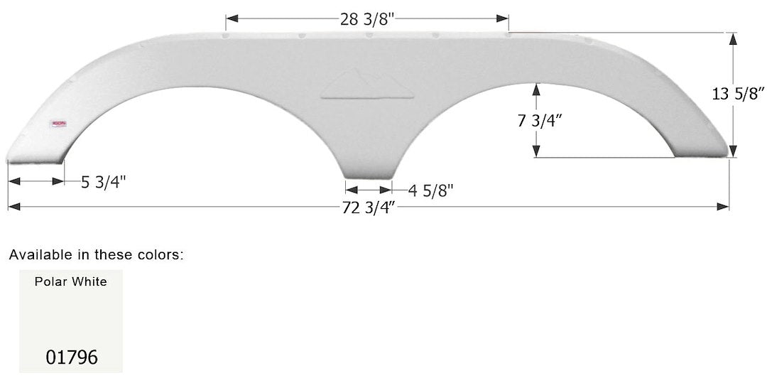 Product of Icon 01796 Fender Skirt