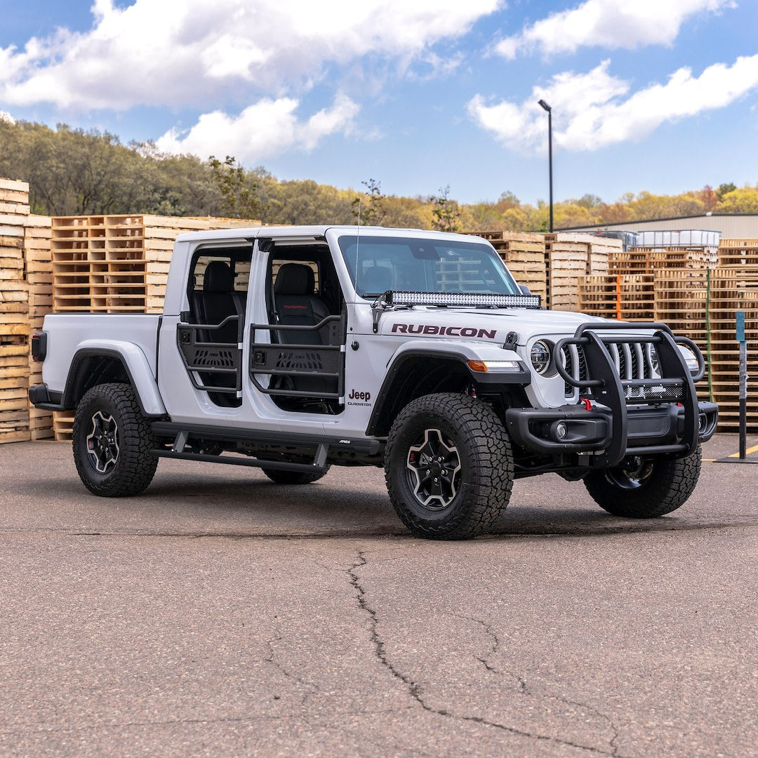 Product of Aries 1053 Grille Guard 1-Piece Black Semi Gloss Powder Coated