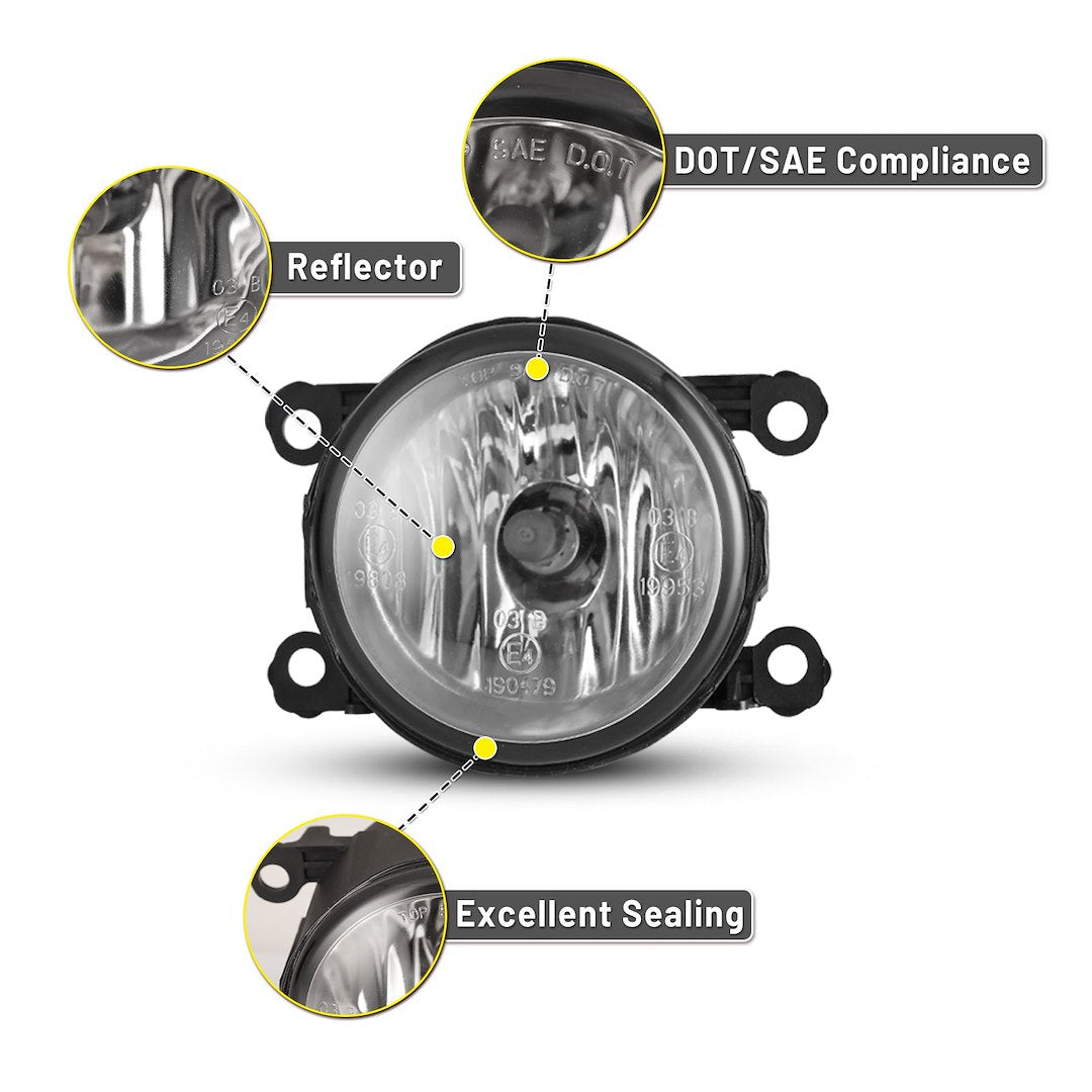 Winjet Cfwj-0197a-C Driving/ Fog Light||||86||wnjcfwj0197ac||1926157