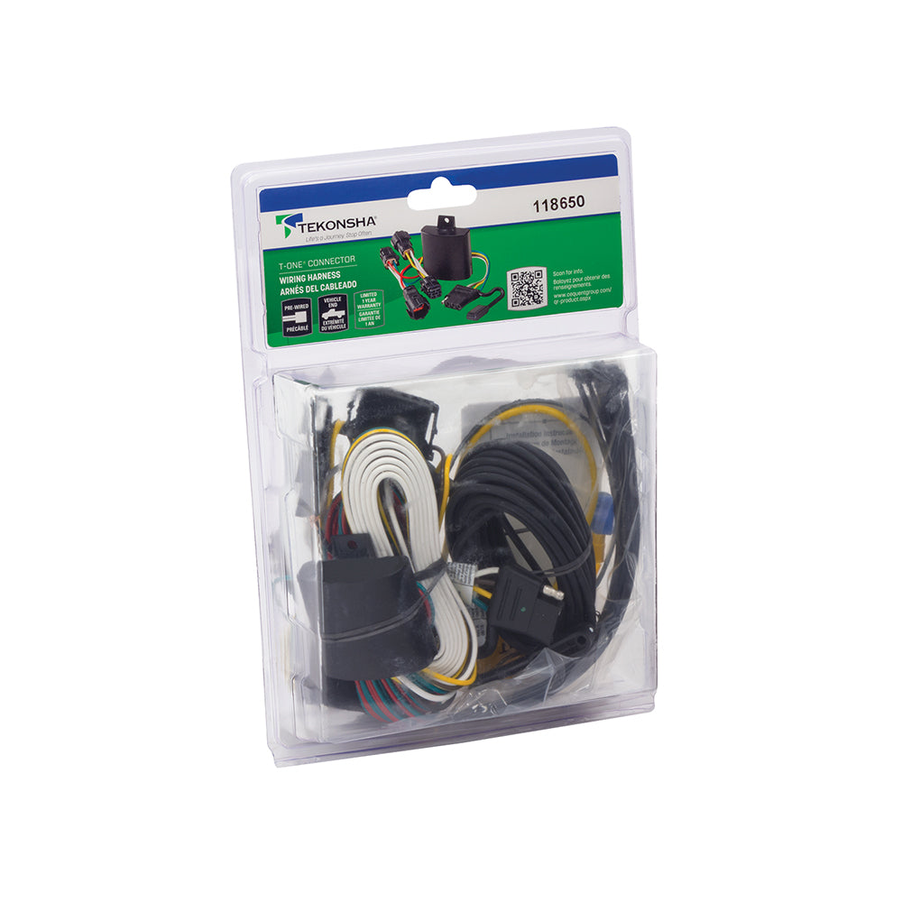 Product of Tekonsha 118650 Vehicle End 4 Flat Trailer Wiring Connector