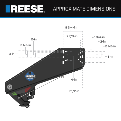Product of Reese 94920 Fifth Wheel Trailer Hitch Pin Box