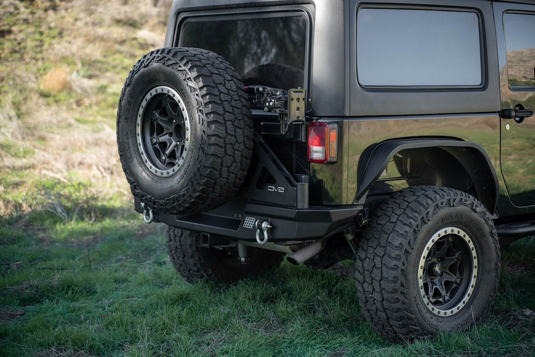 Dv8 Offroad Tcjk-13 Spare Tire Carrier||tcjk-13_Installed-08.Jpg||95||dv8tcjk13||1786569