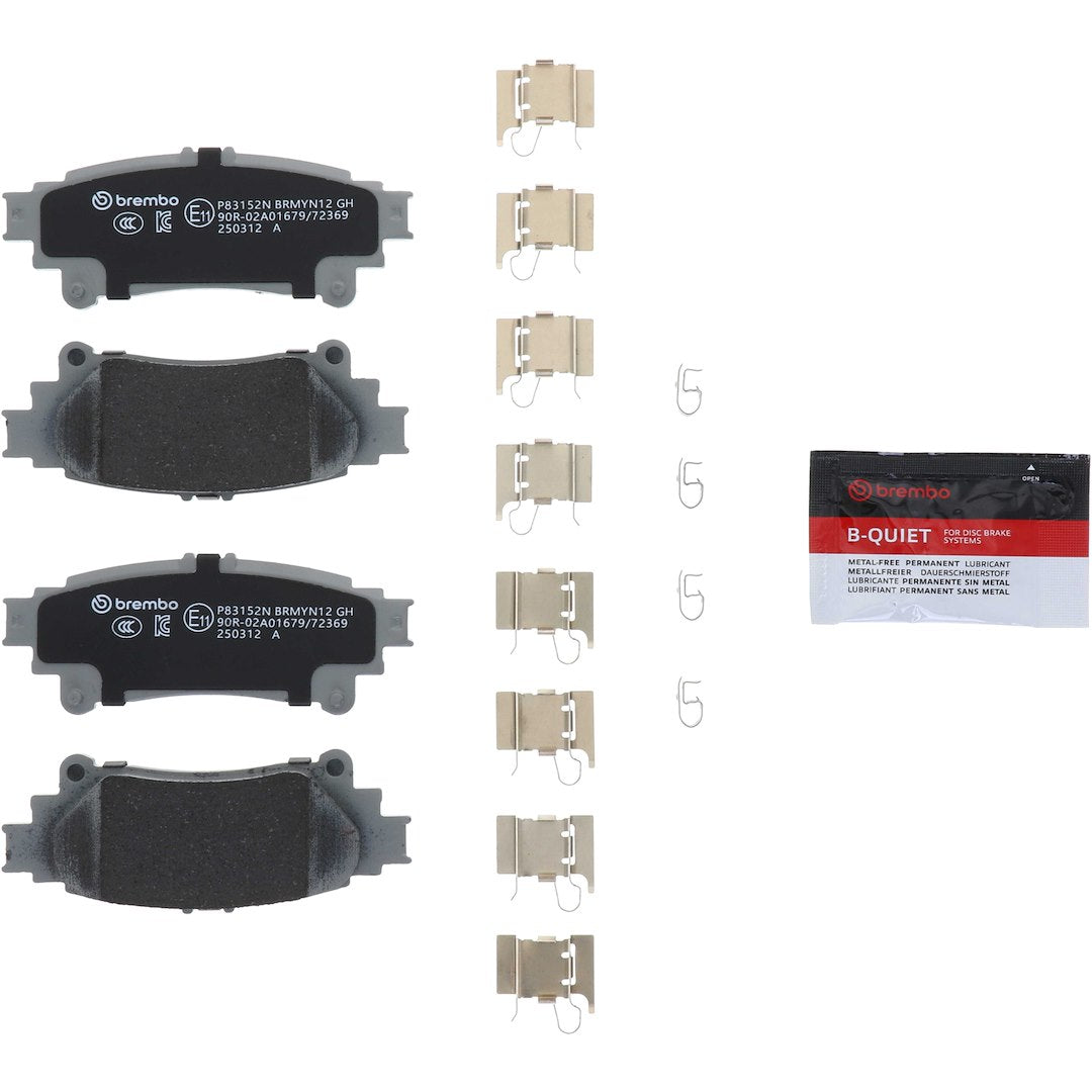Brembo P83152n Brake Pad||p83152n_Kit.Jpg||91||brmp83152n||1754171