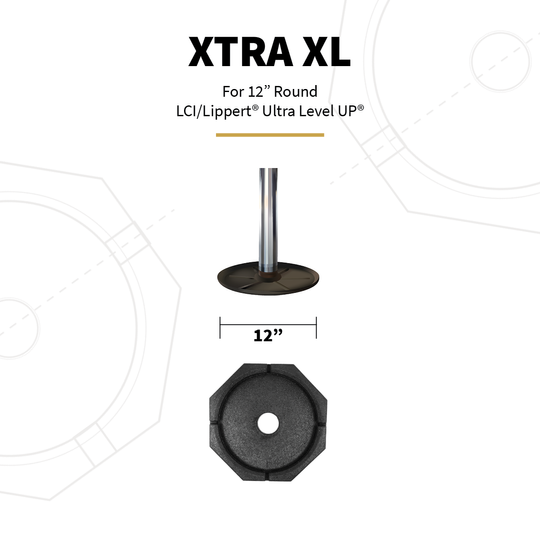 Snappad Xtrl12sp4 Leveling Jack Foot Pad||xtrl12sp4_3.Png||88||snpxtrl12sp4||908230