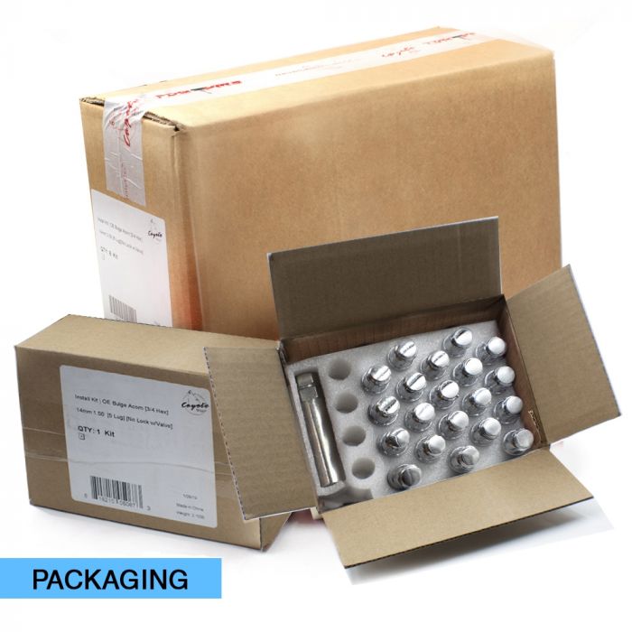 Coyote Wheel Accessories 63k548-28 Lug Bolt||chrome_Spline_Packaging_1_1.Jpg||89||rev63k54828||964252