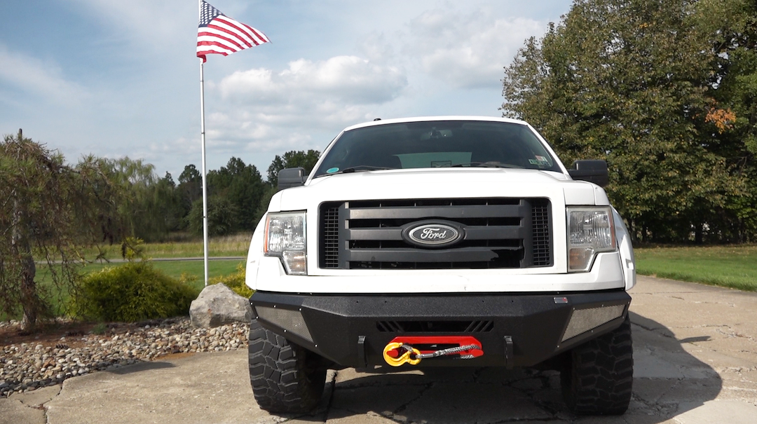 Product of Fishbone Offroad FB22347 Pelican Steel Textured Powder Coated Bumper