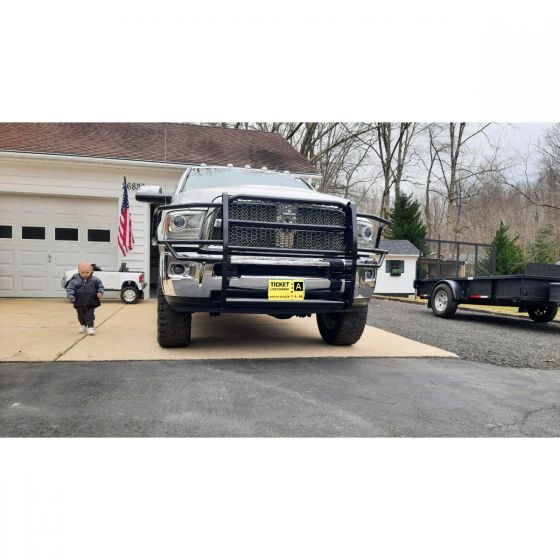 Product of Ranch Hand GGD101BL1 Grille Guard 1-Piece Black