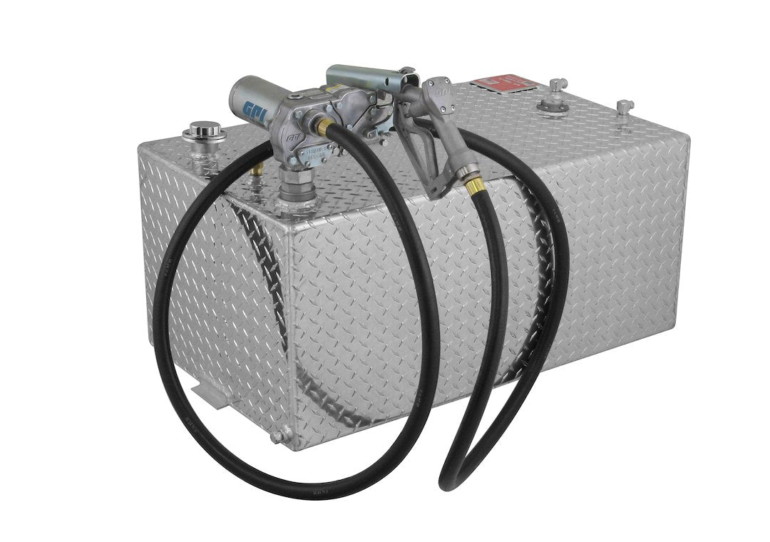 Product of RDS Tanks 71110 Diesel/ Gasoline Liquid Transfer Tank 55 Gallon Rectangular