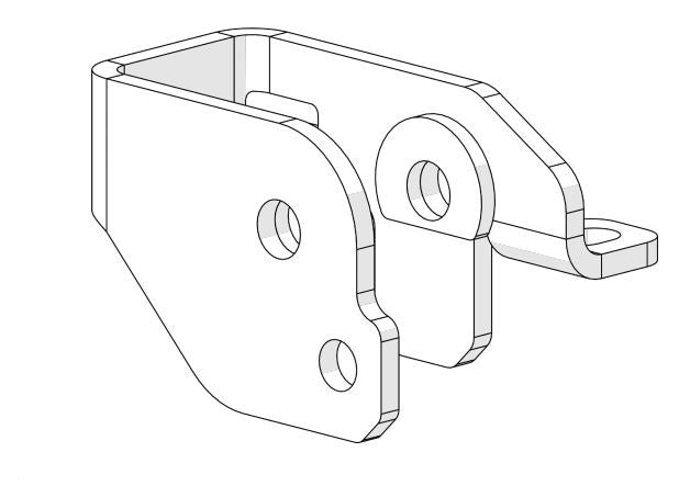 Product of Teraflex 1953250 Track Bar Bracket