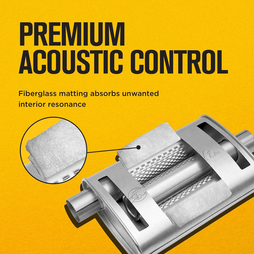 Product of Dynomax 17633 Hush Thrush Steel Exhaust Muffler