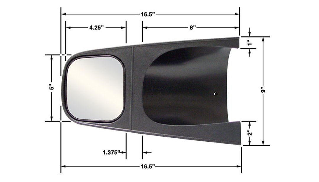 Product of Cipa Usa 11600 Exterior Towing Mirror