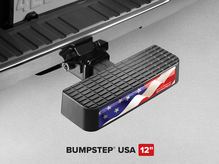 Product of Weathertech (USA) 81BS2USF Black Matte Molded Composite Resin Truck Step