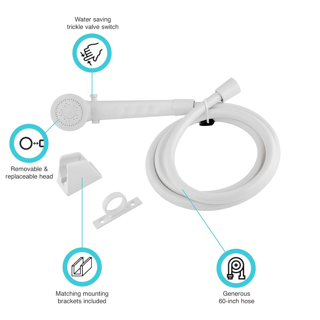 Dura Faucet Df-Sa130-Wt Shower Head||df-Sa130-Wt-Fco.Jpg||86||d6udfsa130wt||935678