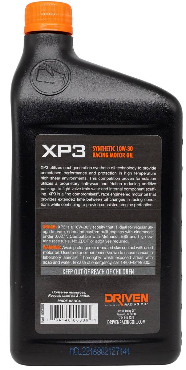 Driven Racing Oil/ Joe Gibbs 00306 Oil||00306_1.Jpg||86||j4000306||1518736