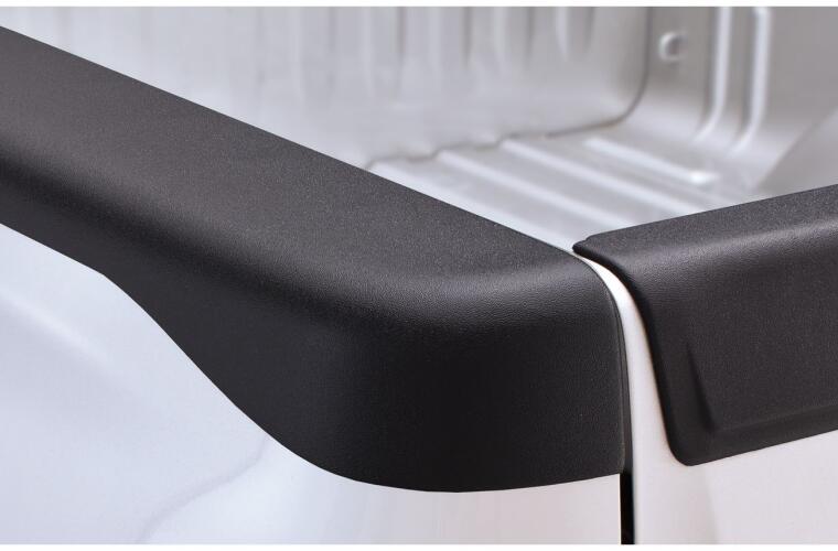 Product of Bushwacker 48518 Black Matte Textured Inside And Top Of Rail Bed Side Rail Protector