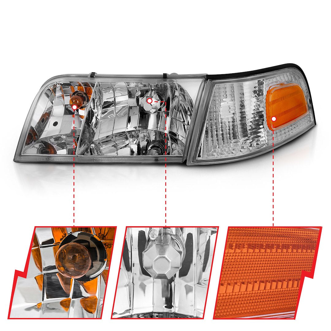 Product of Anzo Usa 121556 Headlight Assembly