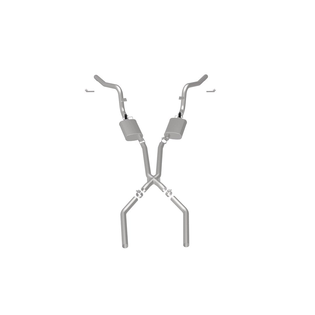 Product of Magnaflow Performance 15896 Exhaust System Kit Crossmember Back System Dual Exhaust System Kit