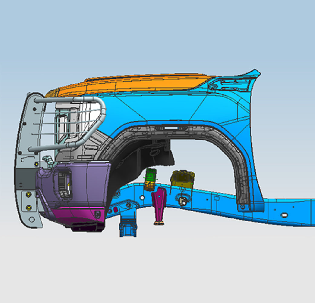 Product of Black Horse Offroad 17GS15MA Grille Guard