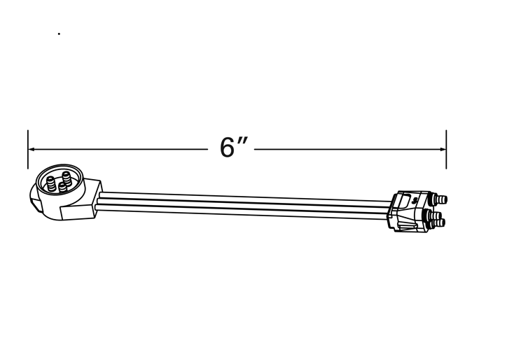 Grote Industries 66831 Trailer Light Connector Pigtail||66831_2.Png||87||g1766831||2215617