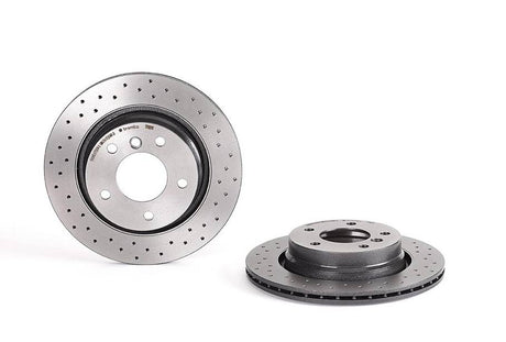 Product of Brembo 0977021XC02 Xtra Vented Cross Drilled 1 Piece Brake Rotor