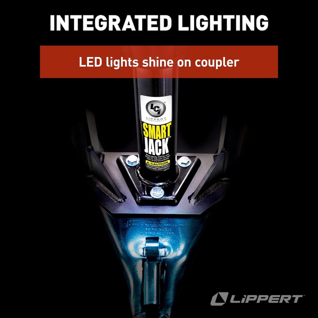 Product of Lippert Components 643589 3500 Pound Electric Trailer Tongue Jack