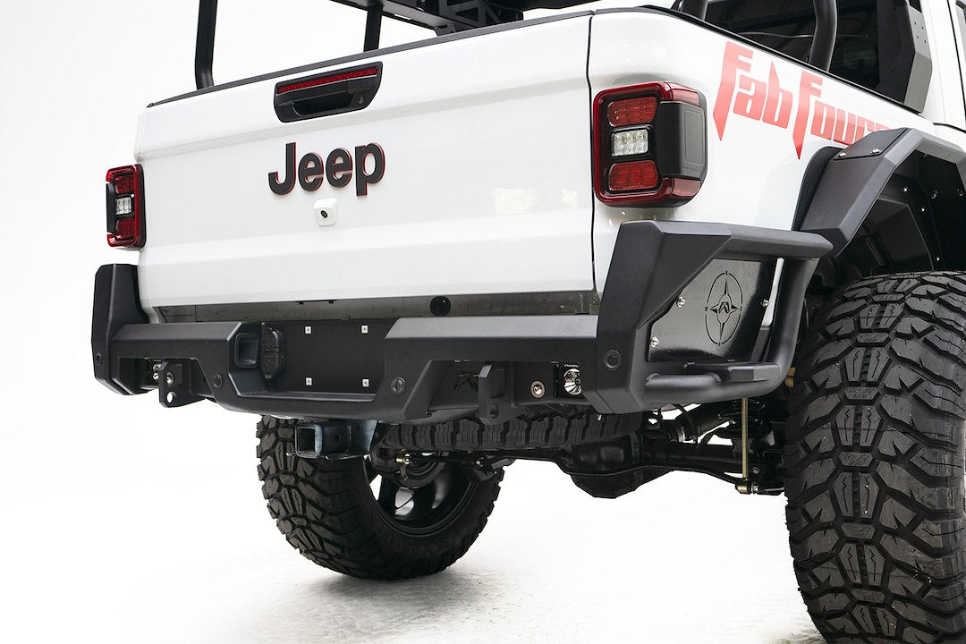 Product of Fab Fours JT20-Y1950-1 Steel Matte Powder Coated Bumper