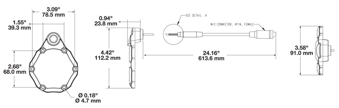 Product of J.W. Speaker 8001671 Driving/ Fog Light Trim