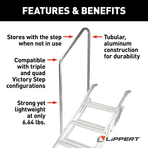 Lippert Components 2023024502 Entry Step Hand Rail||2023024502_1.Jpg||86||m6v2023024502||1695620