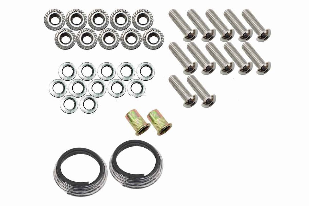 Product of Fishbone Offroad FB23144R Non-Exposed Fasteners Black Fender Flare - Set Of 2