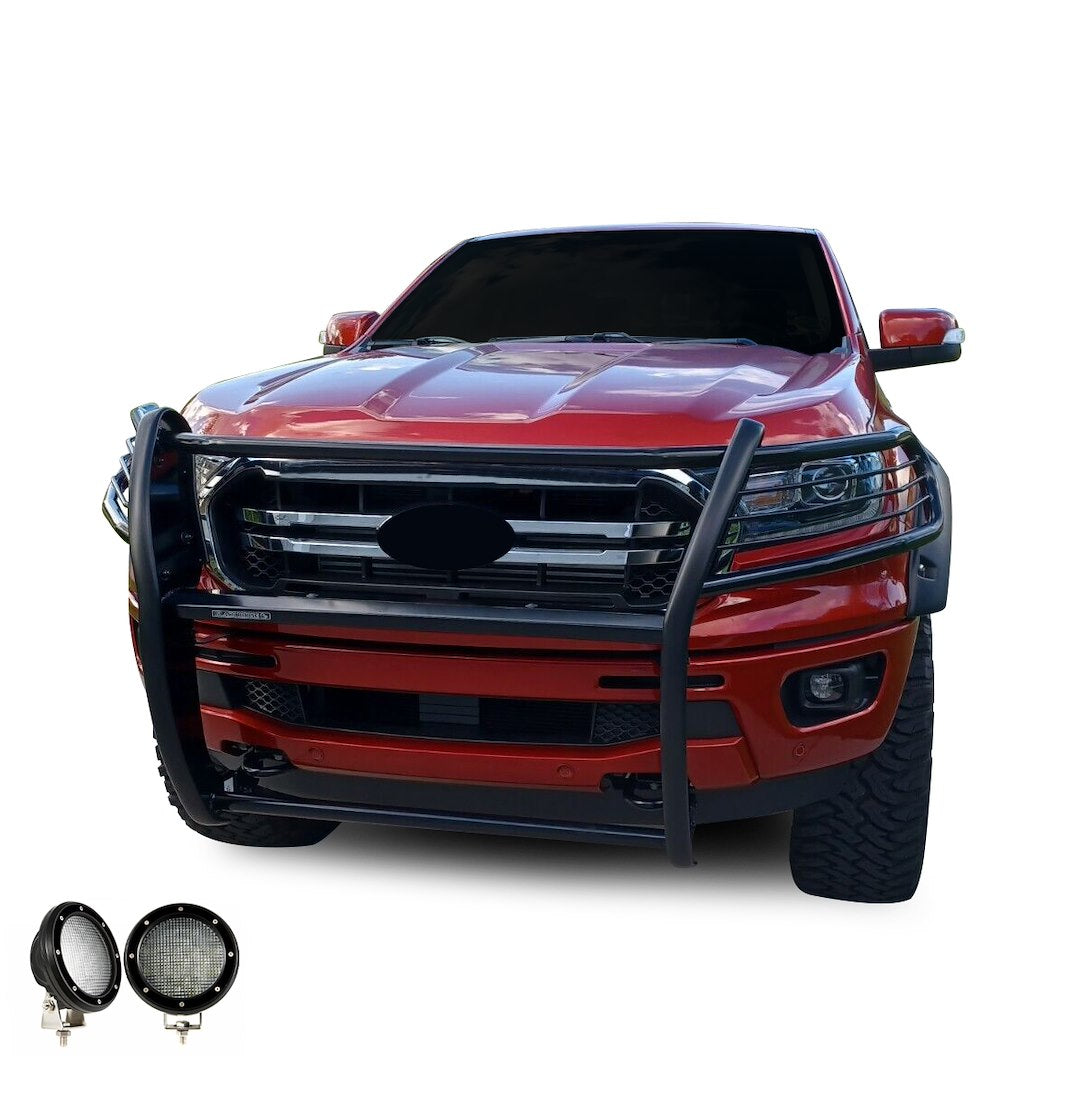 Product of Black Horse Offroad 17FP10MA-PLFB Grille Guard