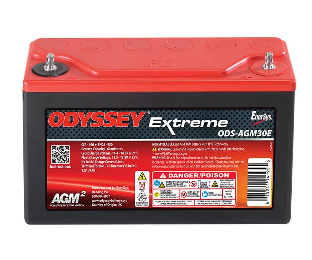 Odyssey Battery Ods-Agm30e Battery||ods-Agm30e.Jpg||85||o22odsagm30e||1175849